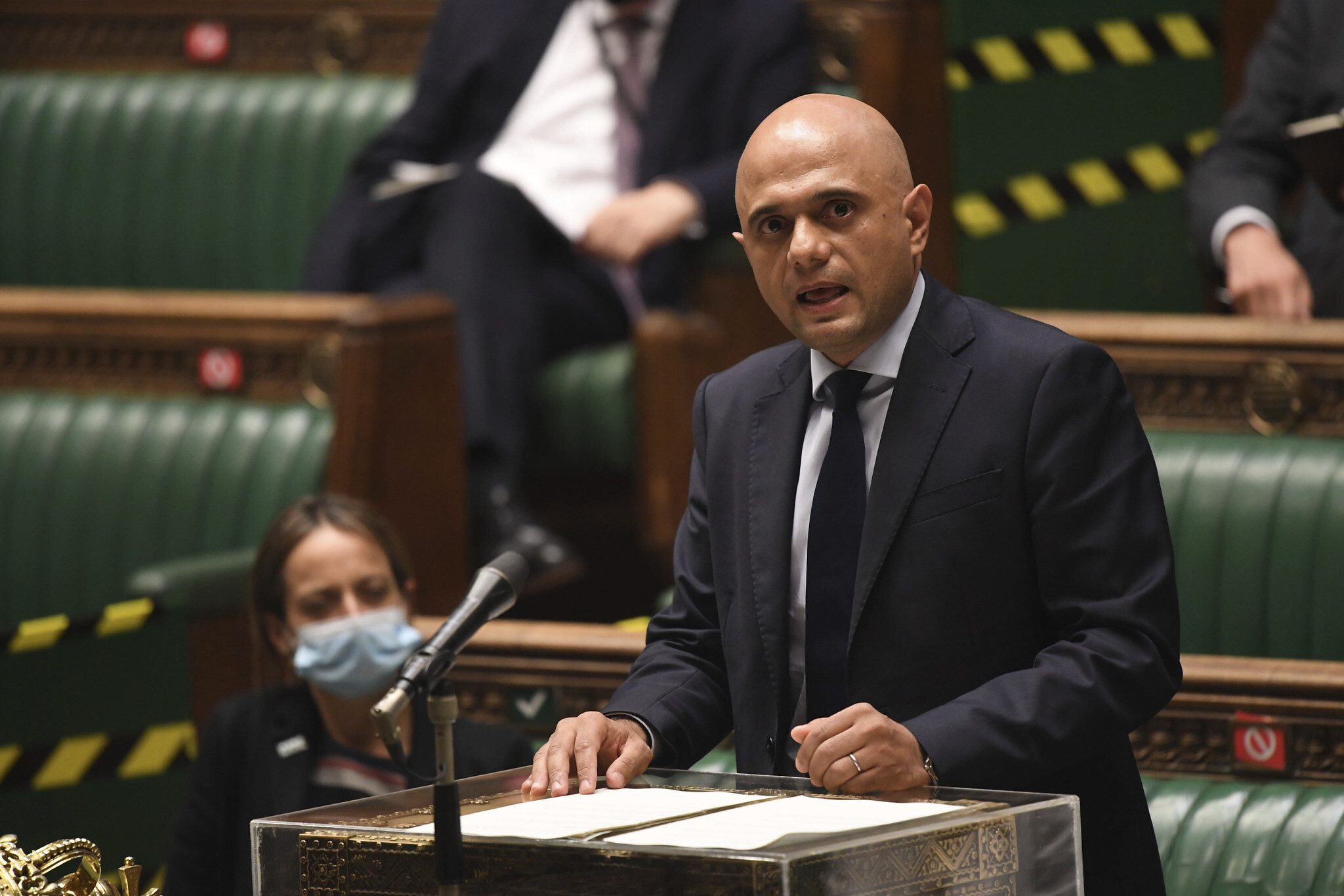 sajid-javid-refuses-to-rule-out-use-of-france-style-vaccine-passports-for-those-who-refuse-the-booster-shot