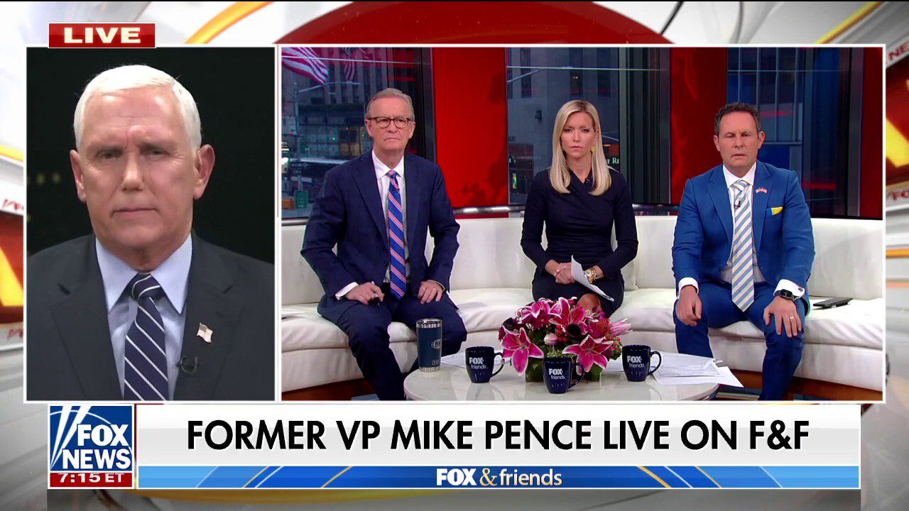 mike-pence-on-‚fox-&-friends‘:-ukraine-fighting-russia-with-weapons-provided-by-trump-admin