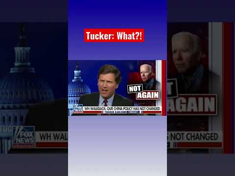 tucker-reacts-to-biden’s-shocking-comment-on-china-#shorts