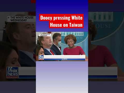 peter-doocy-spars-with-karine-jean-pierre-over-pelosi-trip-#shorts