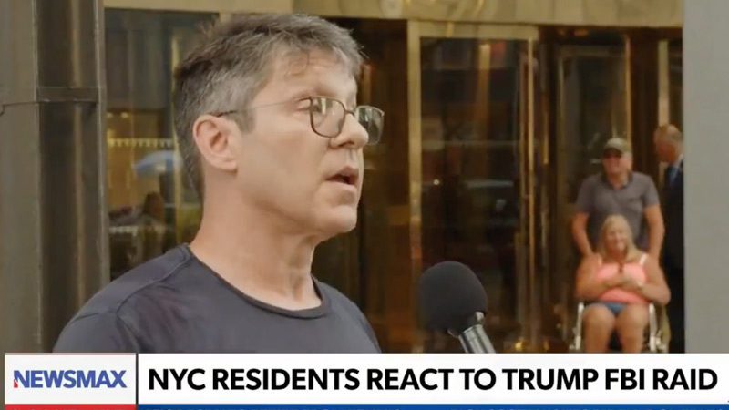 watch:-‘npc’-protester-holding-‘arrest-trump’-sign-outside-trump-tower-can’t-say-what-he’s-done-wrong