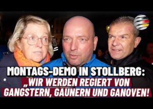 montagsdemo-in-stollberg:-„wir-werden-von-gangstern,-gaunern-und-ganoven-regiert!“