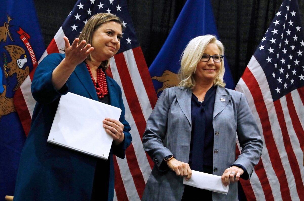 vulnerable-michigan-democrat’s-lead-erased-after-campaign-event-with-liz-cheney,-new-poll-shows